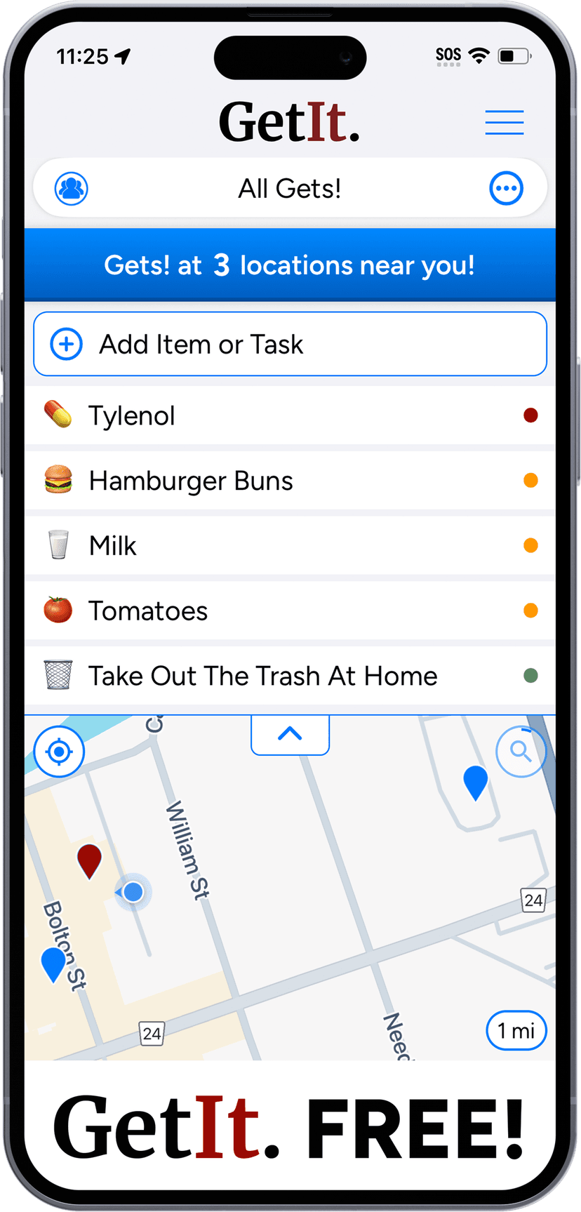 GetIt App Screenshot